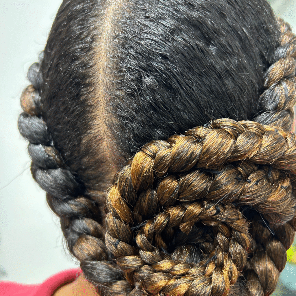 Feed-In-Cornrows